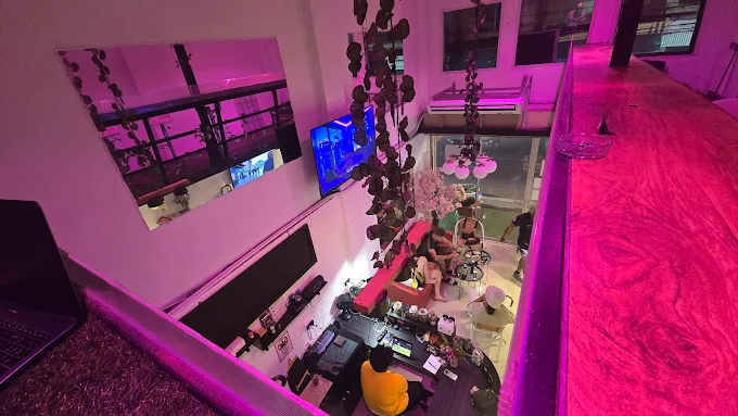 Upper level view